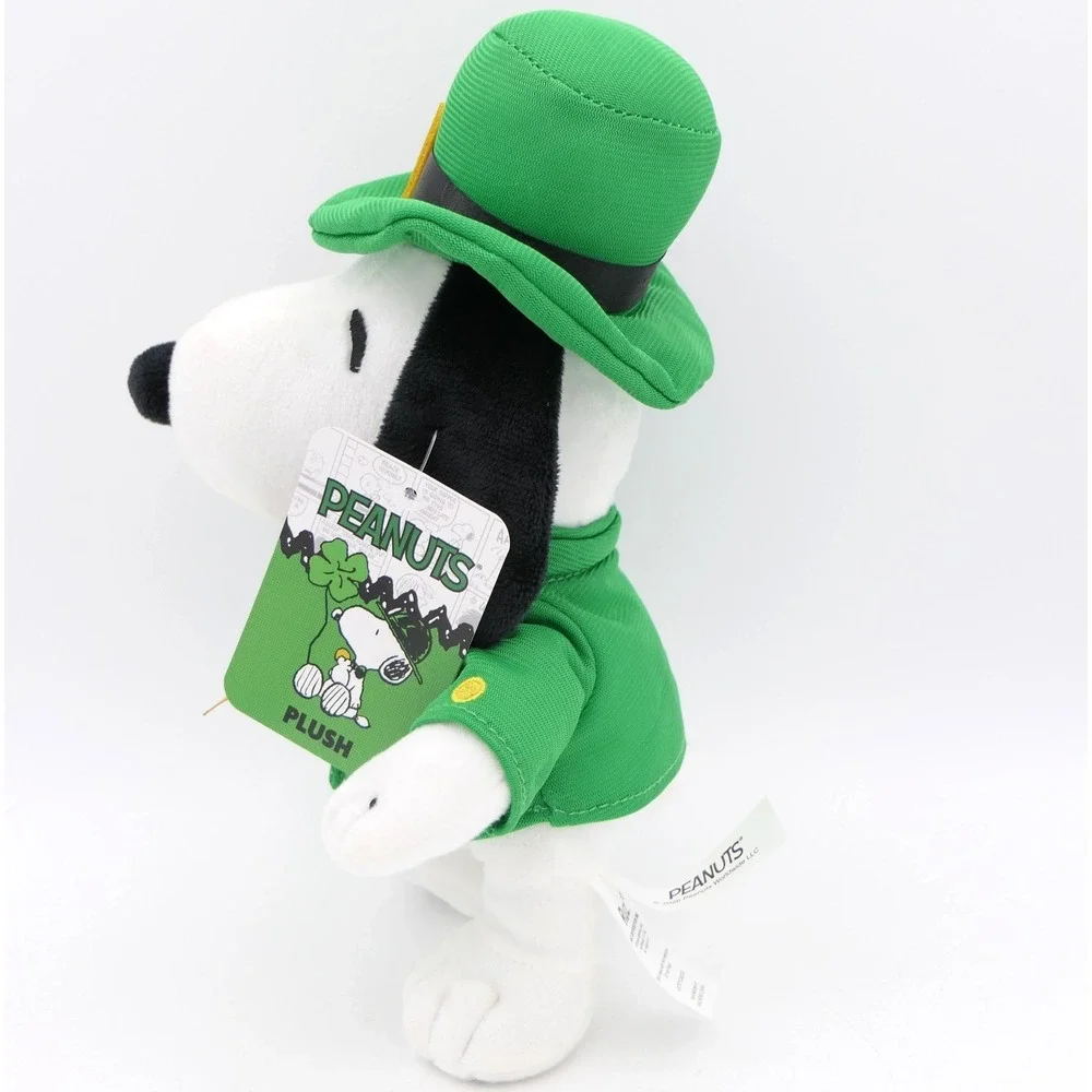 Ruz Peanuts Snoopy Leprechaun St Paddy's Day Plush 9.5